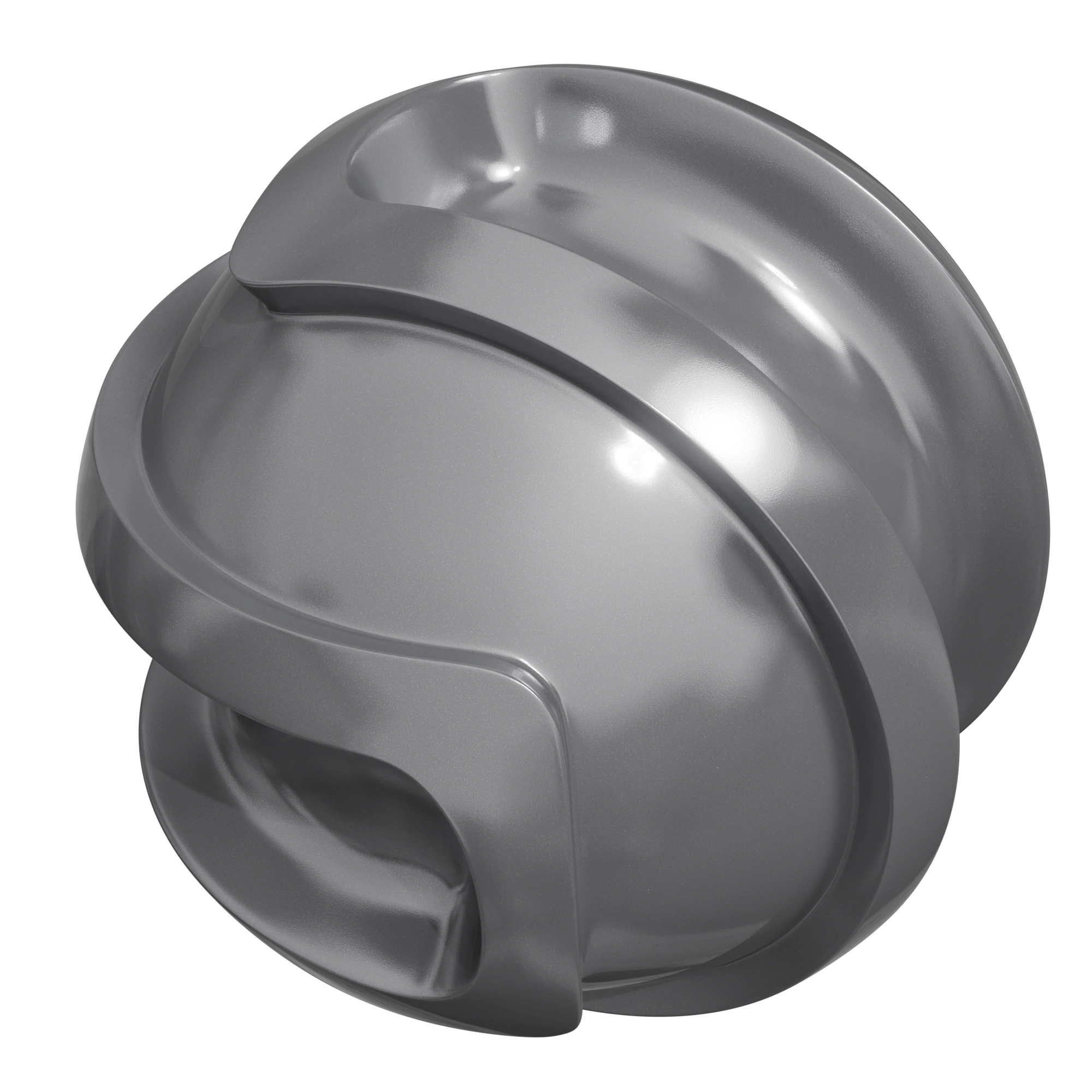 High Gloss Sparkle Silver