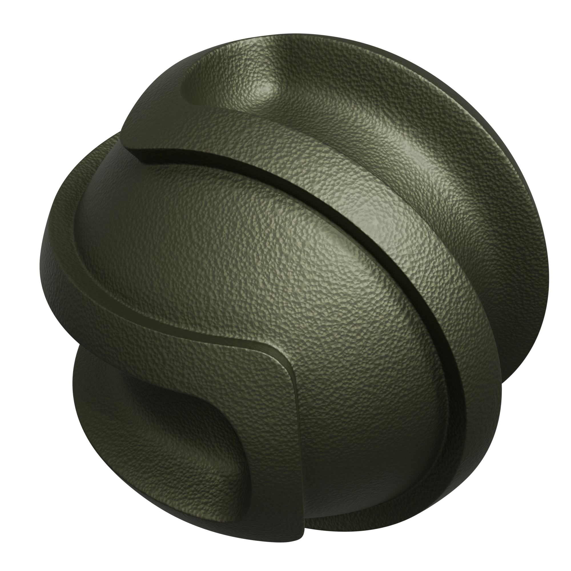 OLIVE GREEN RAL6003 ROUGH TEXTURE MATTE