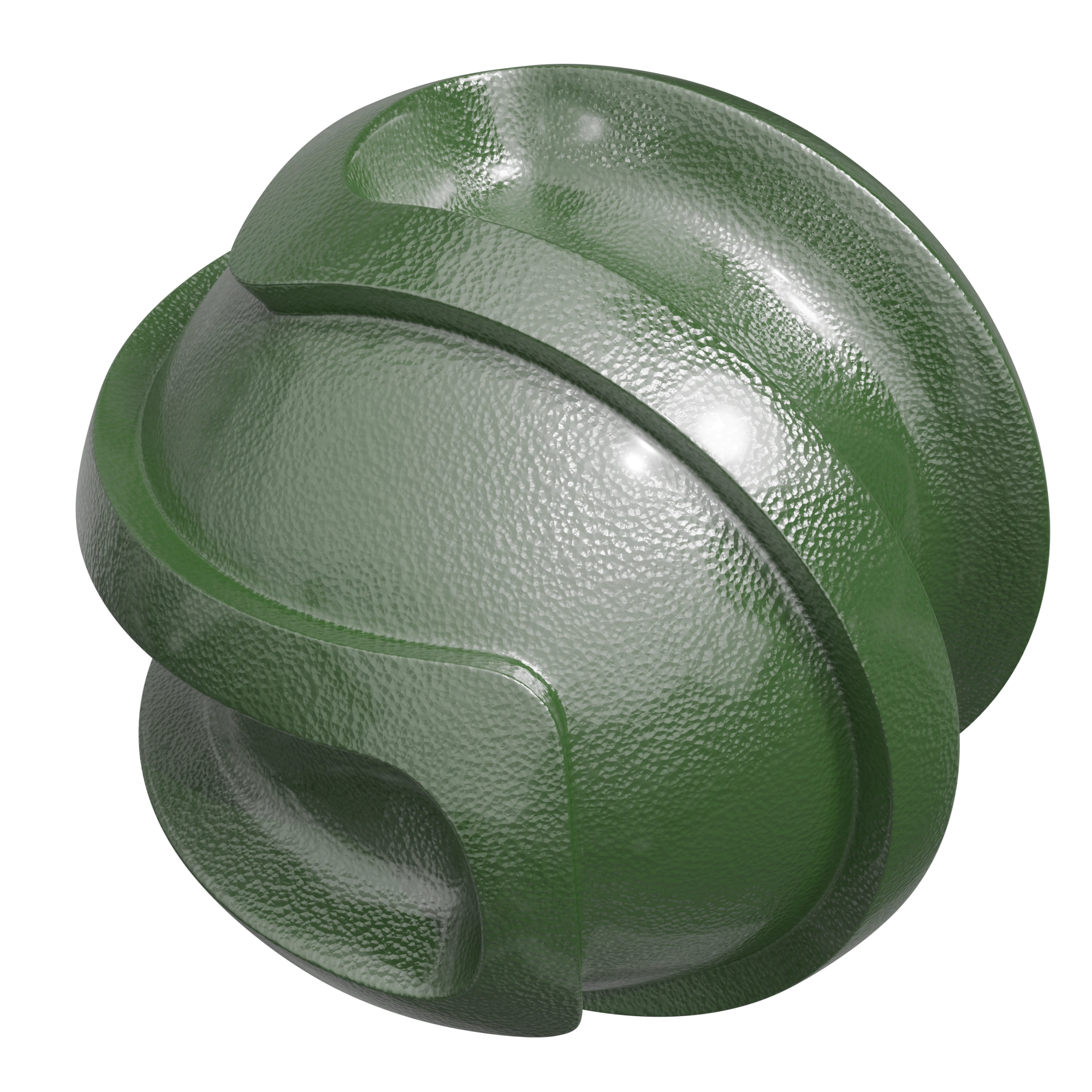 Leaf Green RAL6002 Rough Texture