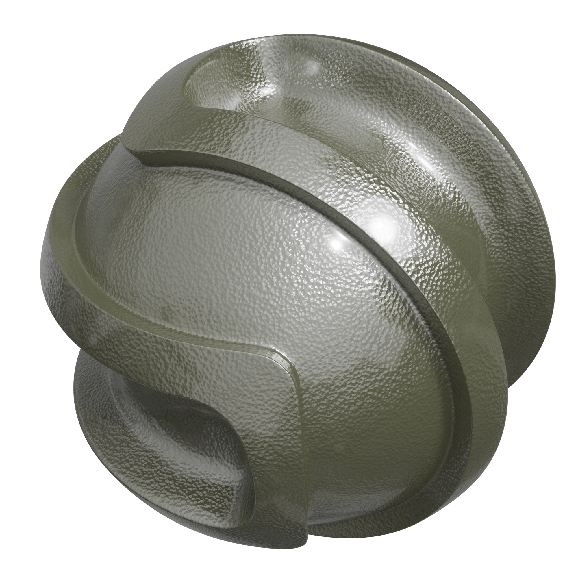 Olive Green RAL6003 Rough Texture