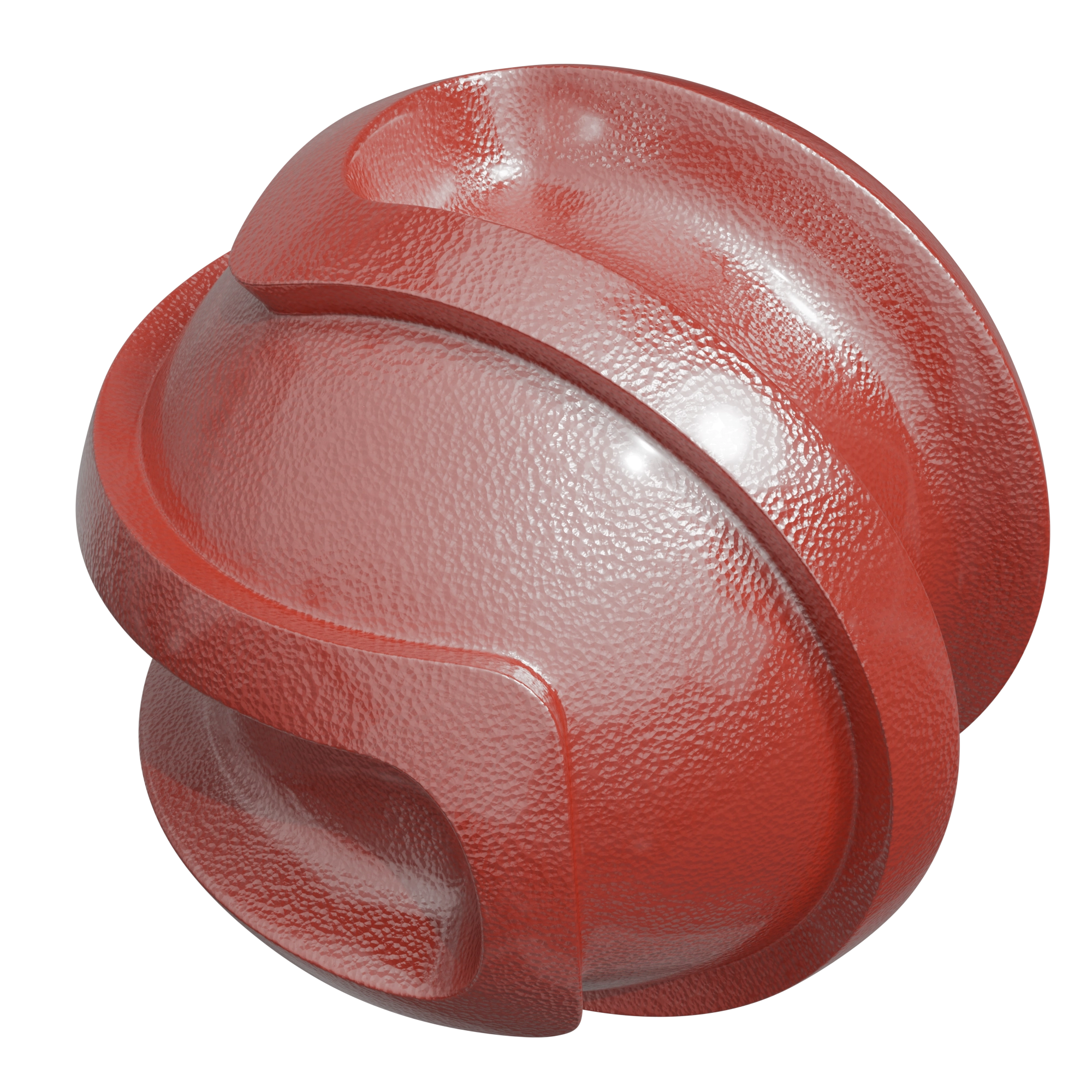 FLAME RED RAL3000 ROUGH TEXTURE