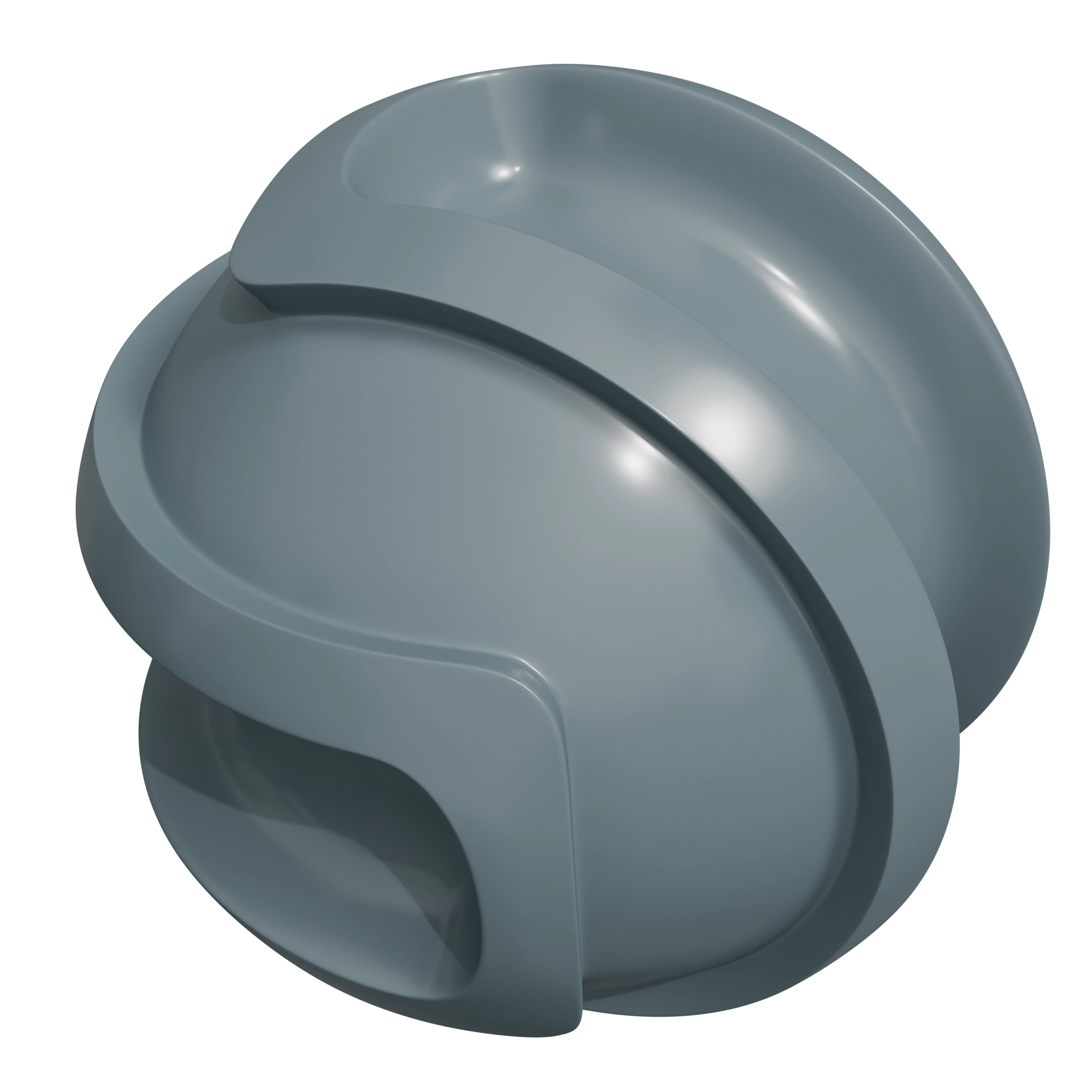 BLUE GREY RAL7031 SATIN