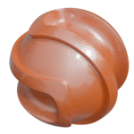 Signal Orange RAL2010 Rough Texture