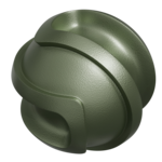 RESEDA GREEN RAL6011 ROUGH TEXTURE