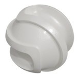 PURE WHITE RAL9010 ROUGH TEXTURE