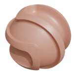 BEIGE RED RAL3012 SATIN